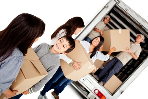 Professional team clearing a house in Hoddesdon