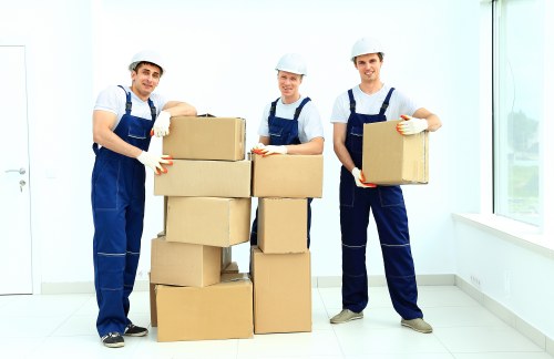 Professional house clearance team in Harlow removing items