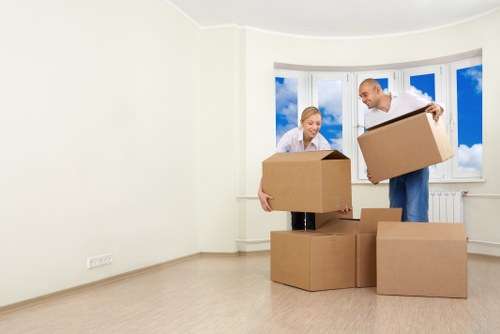 Professional house clearance team at work in Gerrards Cross