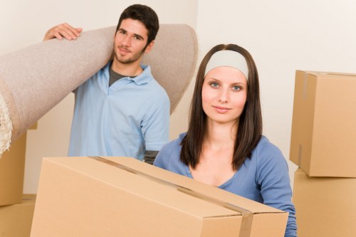 Efficient house clearance services being performed