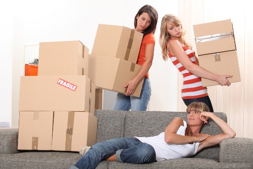 Sorting items during house clearance in Ascot