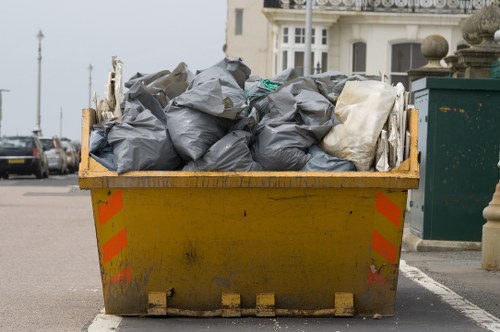 House clearance professionals at work in Highbury